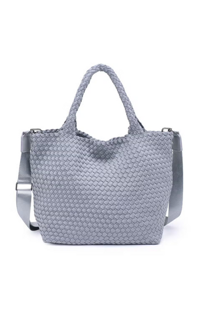 Sky's The Limit - Medium Woven Neoprene Tote - Helene Clarkson Design