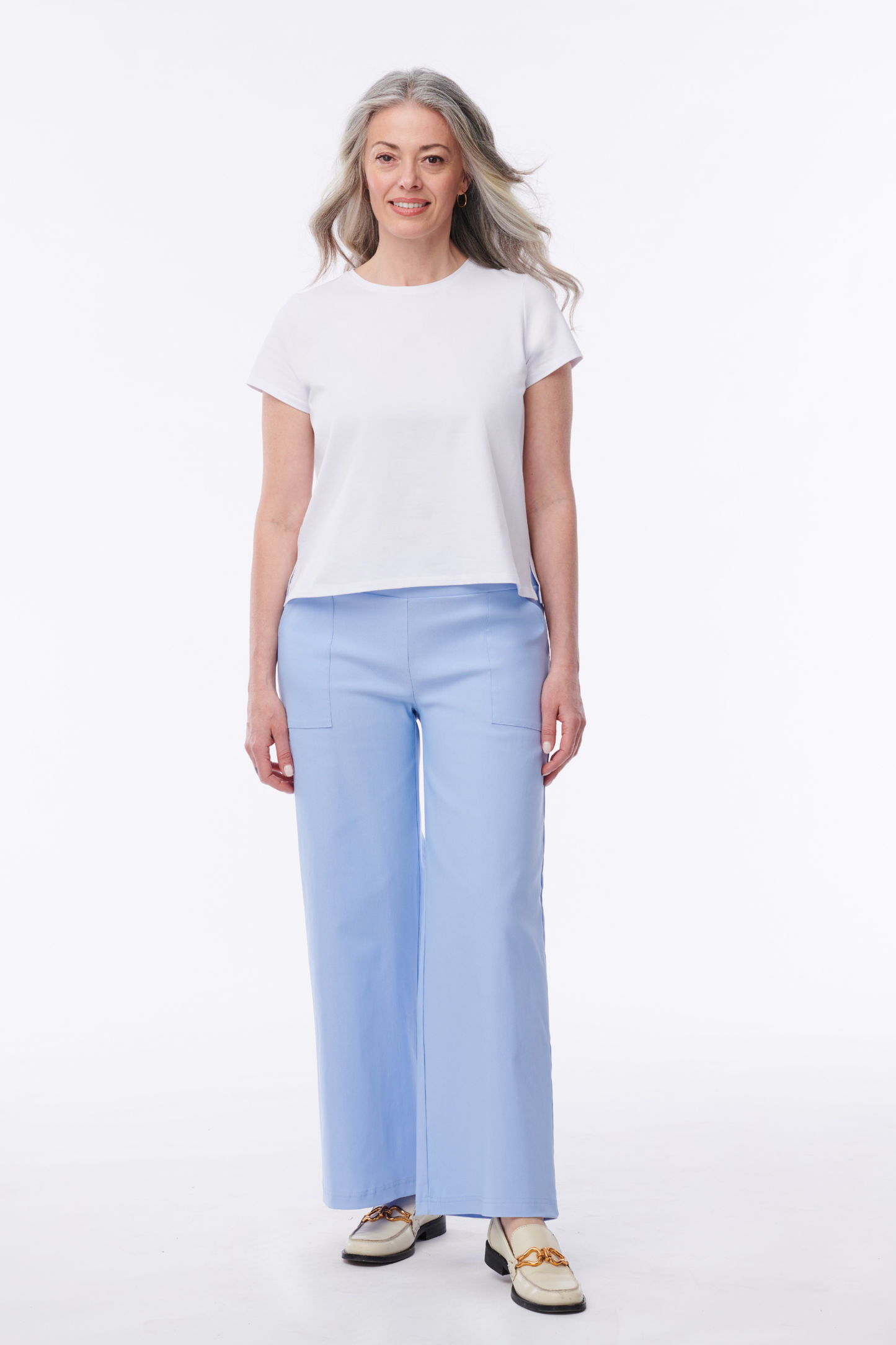 Andorra Crop Pant With Pockets - Helene Clarkson Design
