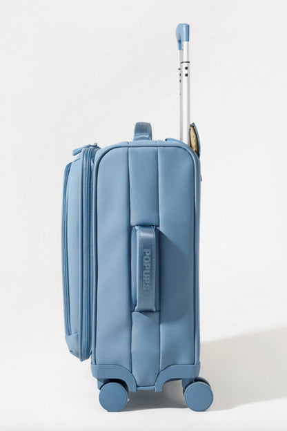 Stormy Blue Neoprene Carry-On Suitcase