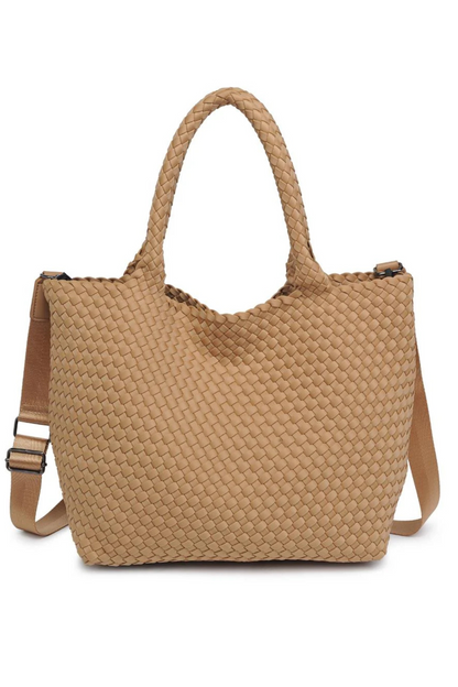 Sky's The Limit - Medium Woven Neoprene Tote - Helene Clarkson Design