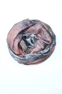 Oversized Square Italian Cashmere Blend Scarf - Cottonwood Grove, New Mexico - Helene Clarkson Design