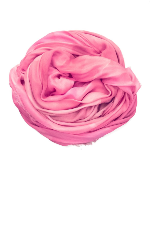 Oversized Square Italian Cashmere Blend Scarf - Peony, Canada - Helene Clarkson Design
