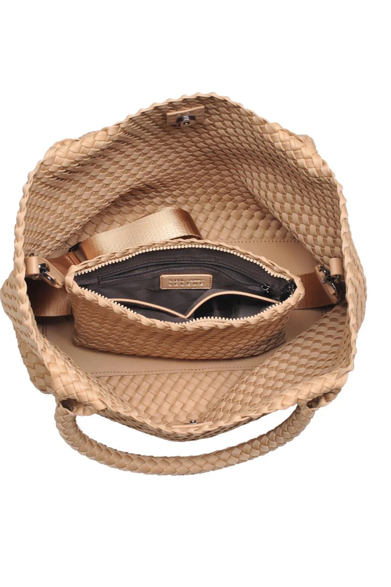 Sky's The Limit - Medium Woven Neoprene Tote - Helene Clarkson Design