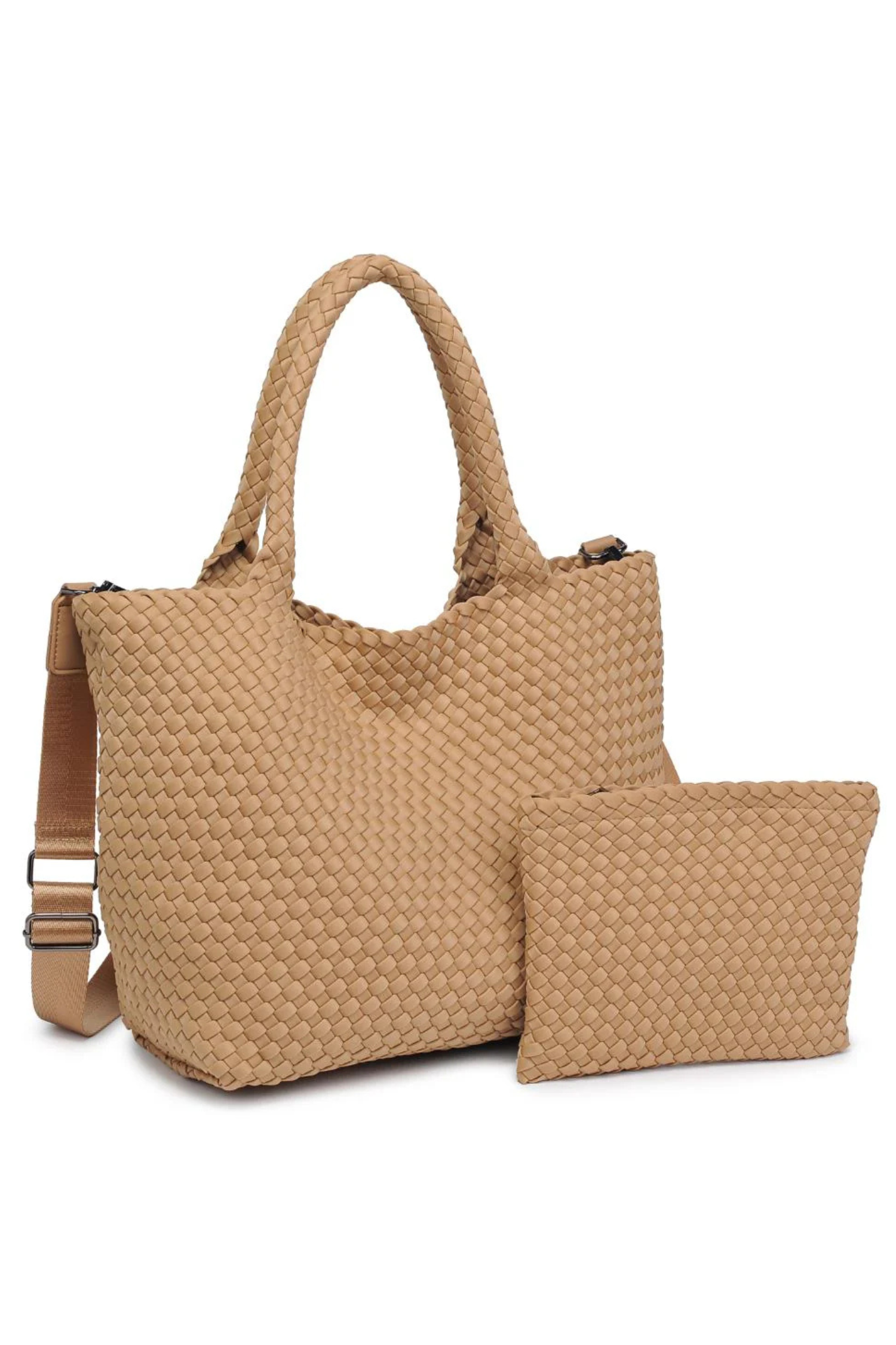 Sky's The Limit - Medium Woven Neoprene Tote - Helene Clarkson Design