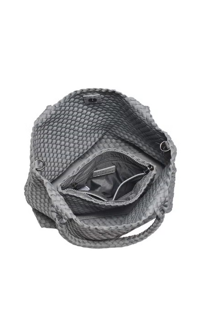 Sky's The Limit - Medium Woven Neoprene Tote - Helene Clarkson Design