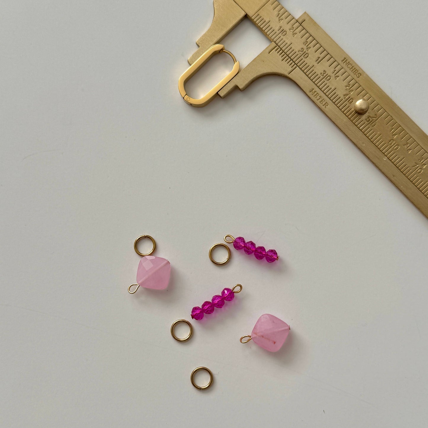 Rosa Convertible Charm Hoop Earrings