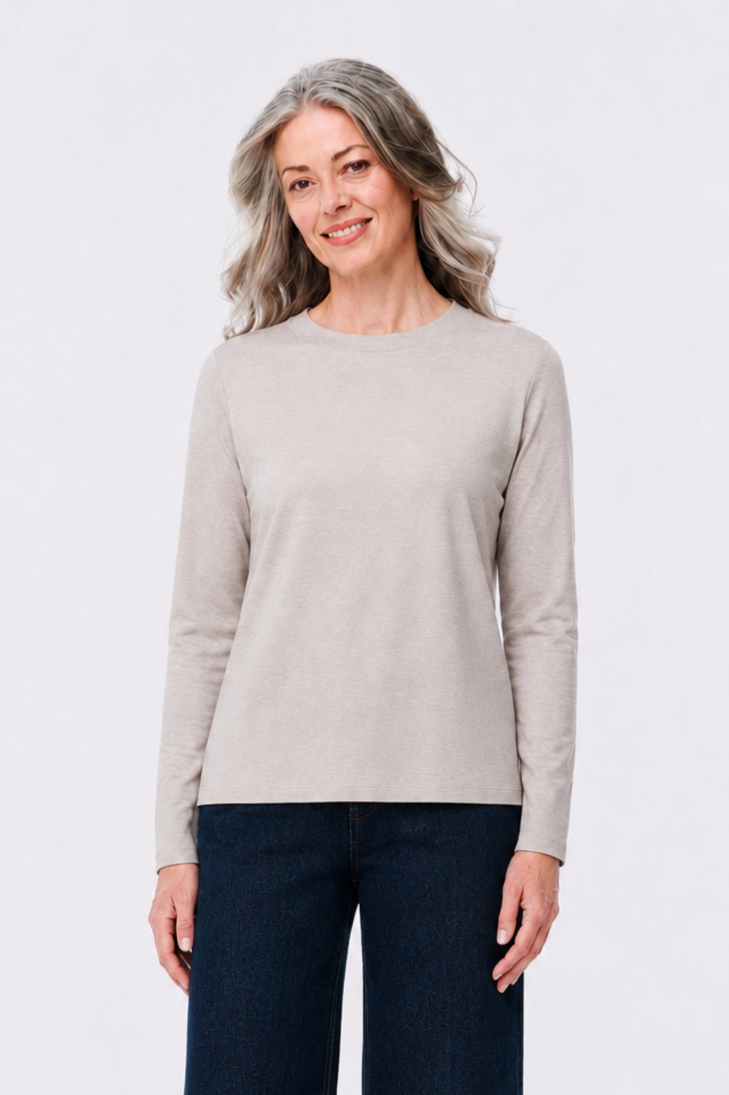 Albi 100% Merino Wool Long Sleeve Top