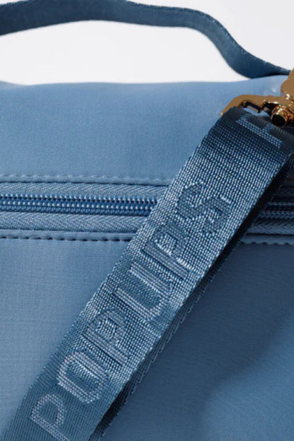 Stormy Blue Neoprene Vanity Clutch