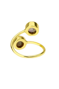 Double Gemstone Ring - Helene Clarkson Design