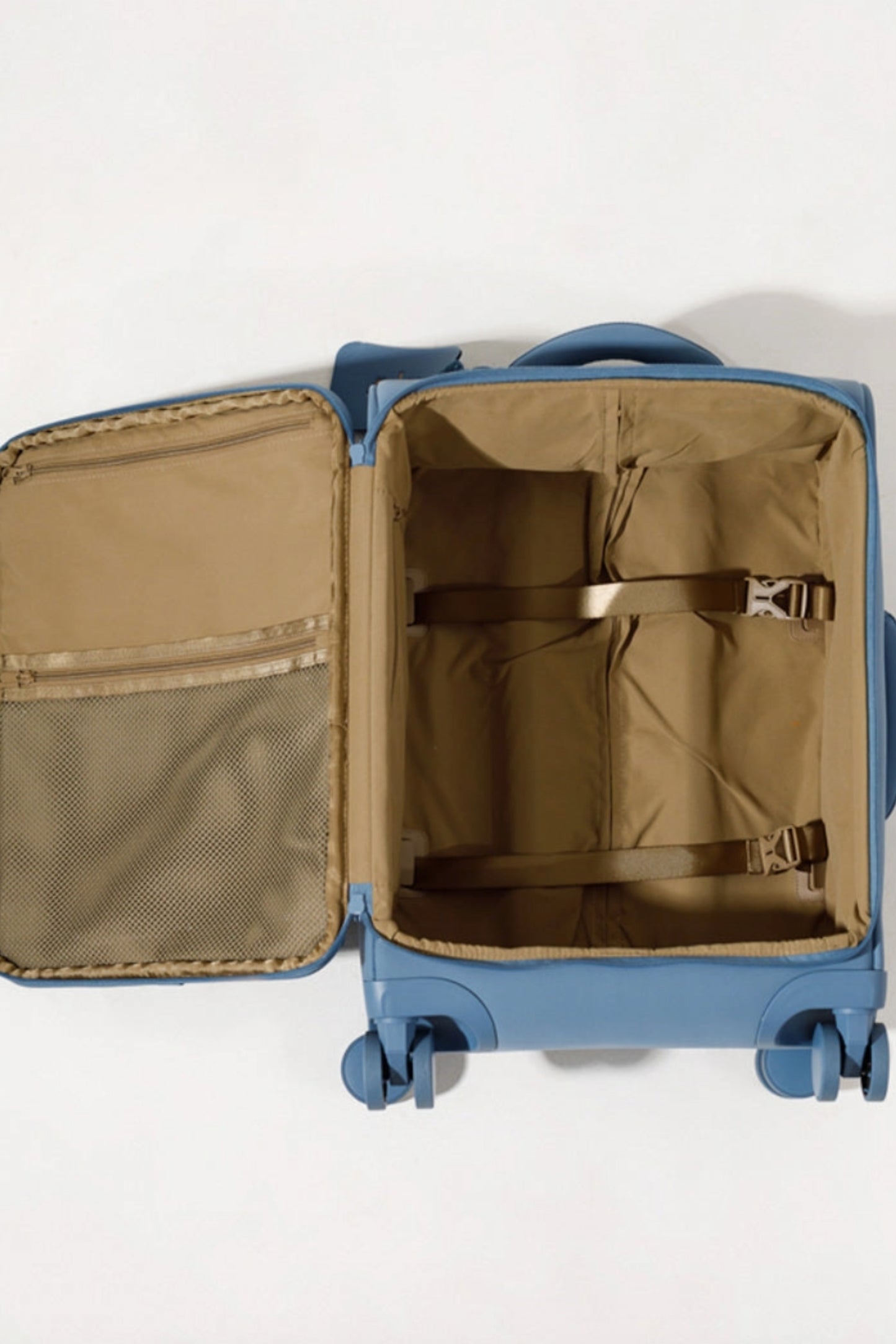 Stormy Blue Neoprene Carry-On Suitcase