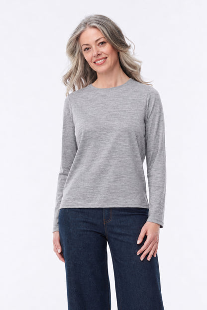 Albi 100% Merino Wool Long Sleeve Top