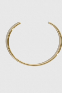 Le Neck Cuff Necklace – 14K Gold-Plated Statement Collar by DRAE - Helene Clarkson Design