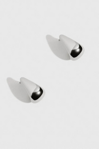 Soho Earrings – 14K Gold or Silver-Plated Dewdrop Hoops by DRAE - Helene Clarkson Design