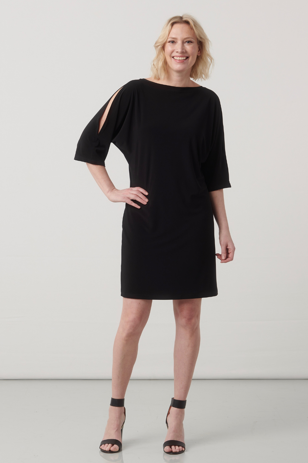 Baku Reversible Wrinkle-Free Dress - Helene Clarkson Design