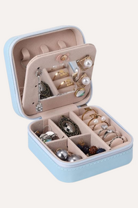 Travel Jewelry Box with Mirror - Helene Clarkson Design