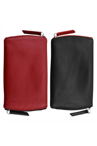 Two Tone Double Zip Eyeglass Case - Helene Clarkson Design
