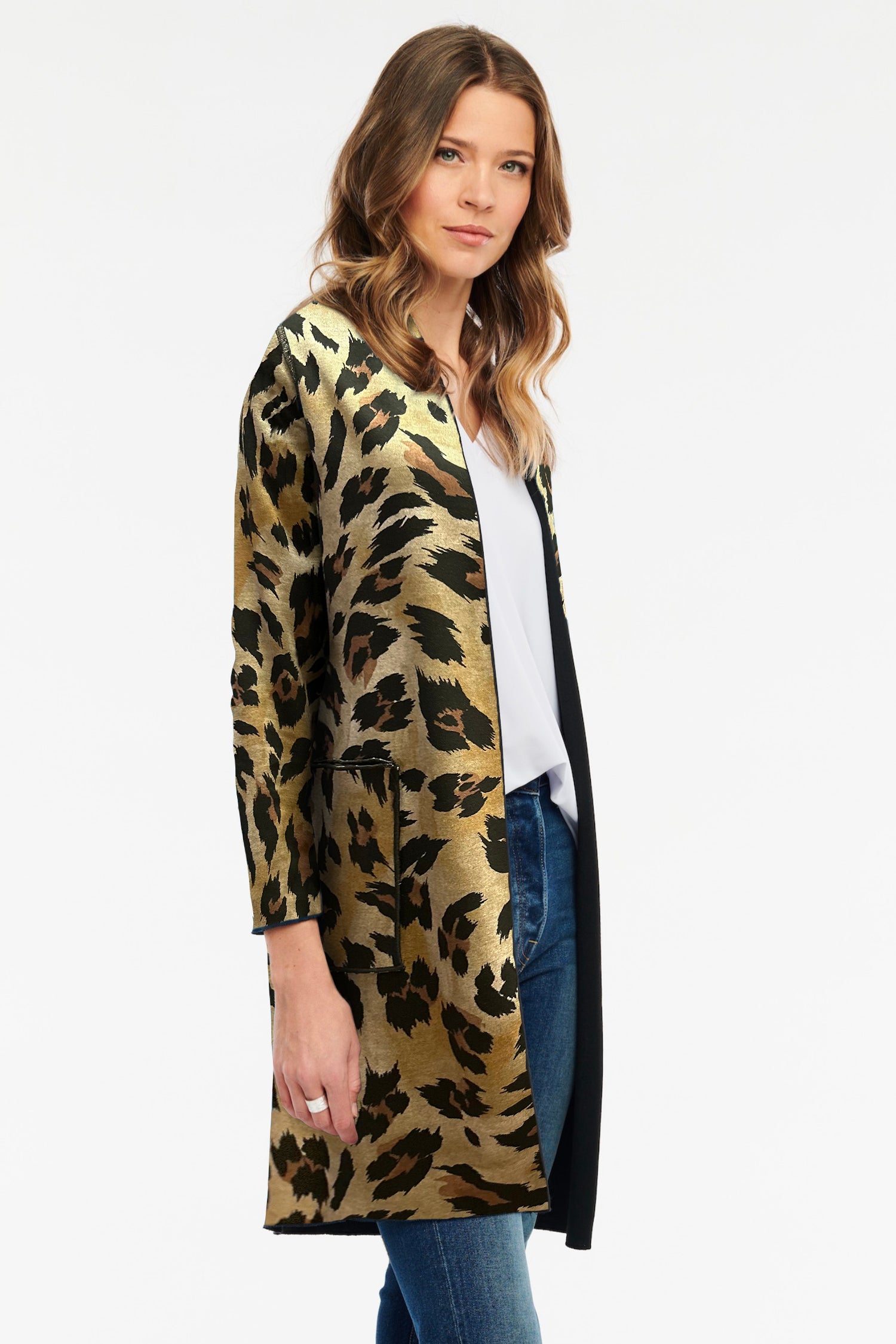 Cabri Reversible Cardigan Helene Clarkson Design - Main Image