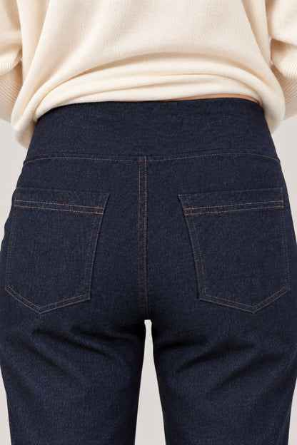 Hanna Ponte Straight Leg Jeans