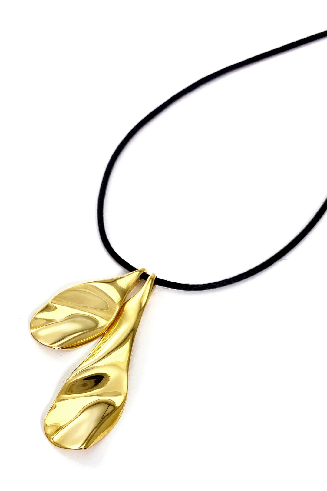 Margot Tie Necklace - Gold - Helene Clarkson Design
