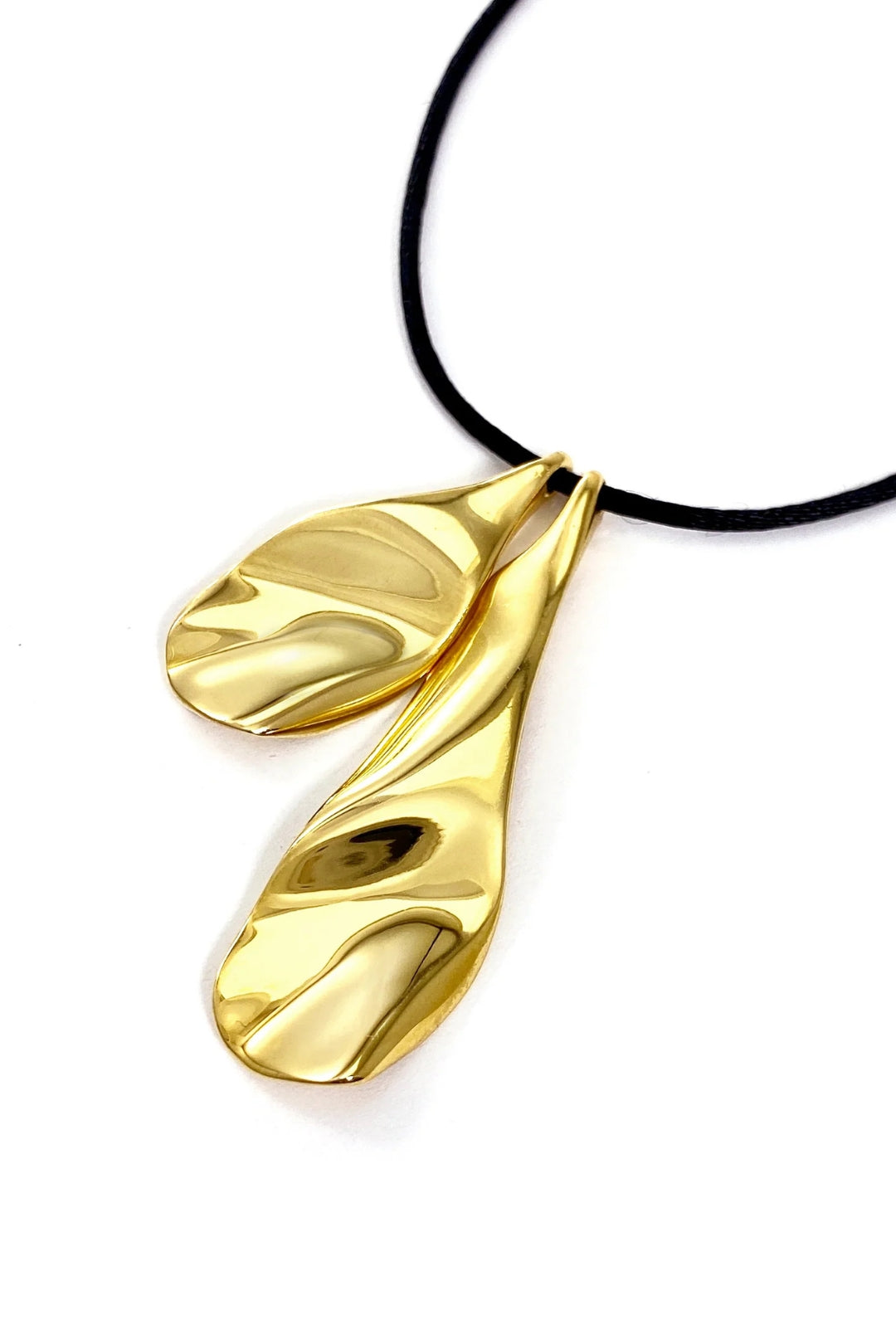 Margot Tie Necklace - Gold - Helene Clarkson Design