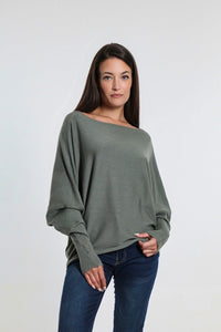 Mylah Batwing Sweater - Helene Clarkson Design