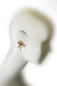 Modular Pink Agate & Czech Glass Earrings | Ibérina Design - Helene Clarkson Design