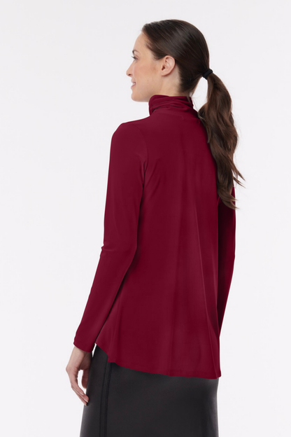 Orly Turtleneck – Wrinkle-Free Jersey Knit - Helene Clarkson Design