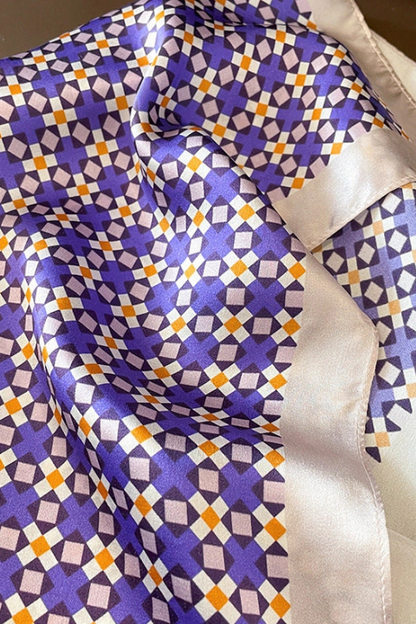 Silk Scarf – 100% Mulberry Silk Neck, Hair, & Bag Accessory - Helene Clarkson Design