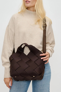 Resilience - Woven Neoprene Tote - Helene Clarkson Design