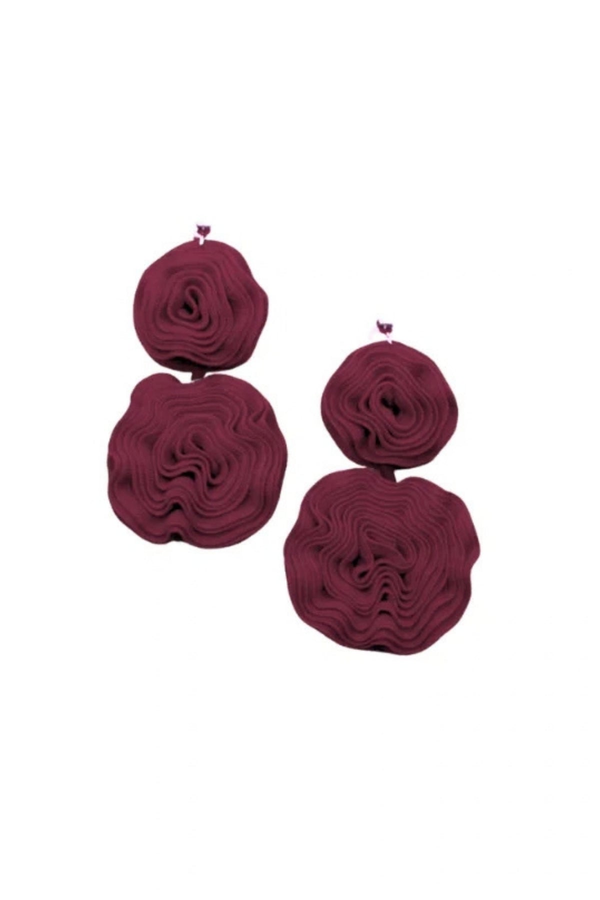 Rosae Orecchini Sculptural Flower Earrings