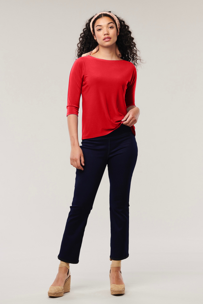 Sousa Sustainable Boat Neck Top - Helene Clarkson Design