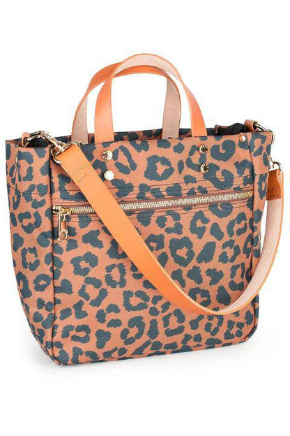 Nylon Travel Tote with Leather Accents - Helene Clarkson Design