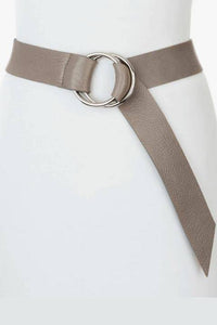 Cilena Pebbled Leather Belt