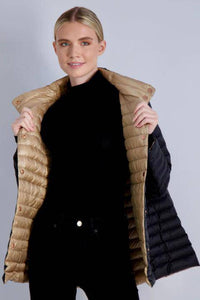 The Knightsbridge Reversible Down Puffer Coat - Helene Clarkson Design