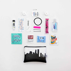 Skyline Mini Wallet Emergency Kit - Paris France - Helene Clarkson Design