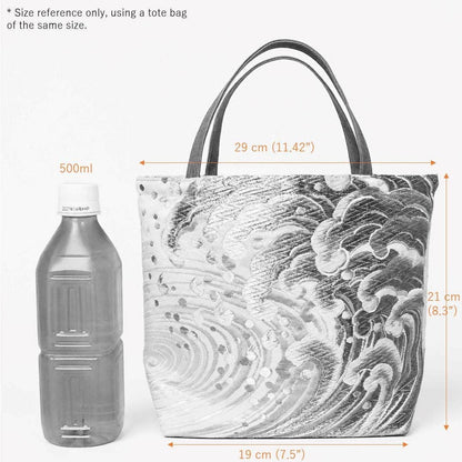 One-of-a-Kind Kikkō Chrysanthemum Vintage Obi Silk Tote