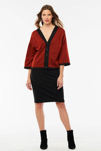 Siena Reversible Skirt - Plaid/Black - Helene Clarkson Design
