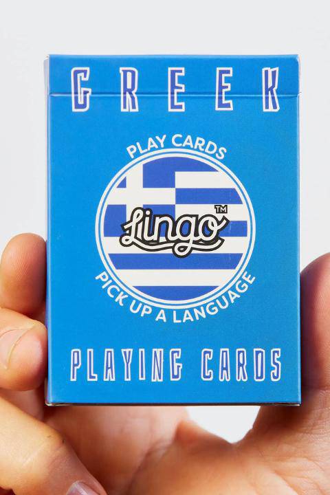 Lingo brand Mandarin flash memory cards featuring colorful illustrated vocabulary cards for language learning.