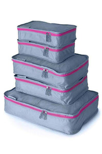 Travel Packing Cubes - Set of 5 - Helene Clarkson Design