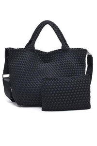 Sky's The Limit - Medium Woven Neoprene Tote - Helene Clarkson Design